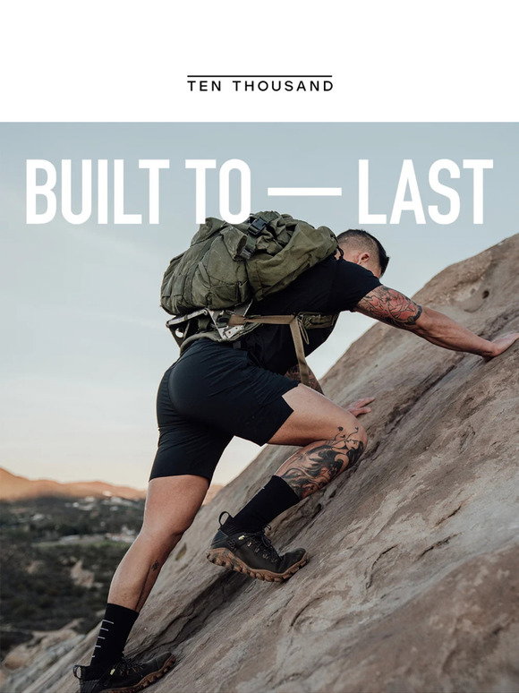 Ten Thousand: The World's Most Rugged Training Shorts | Milled