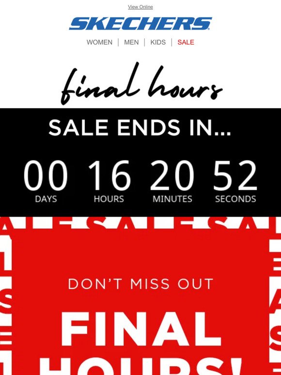 Sale Must End Midnight! Last Chance ⏰