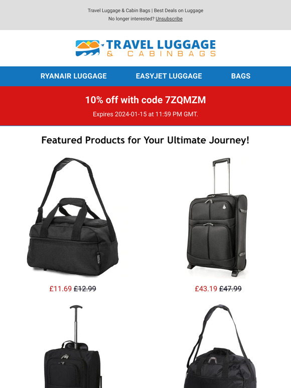 Travel Luggage & Cabin Bags Ltd 📈 Top of the Charts Explore Our Best