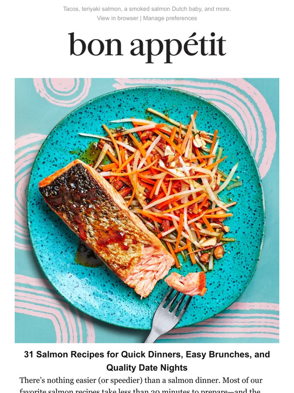 Bon Appétit 31 Salmon Recipes for Quick Dinners Milled