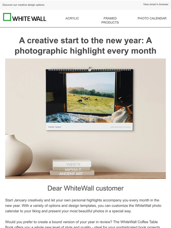 WhiteWall: Your most beautiful motifs as a high-quality photo calendar