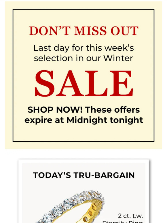 This Week’s SALE ends today! Don’t Miss It