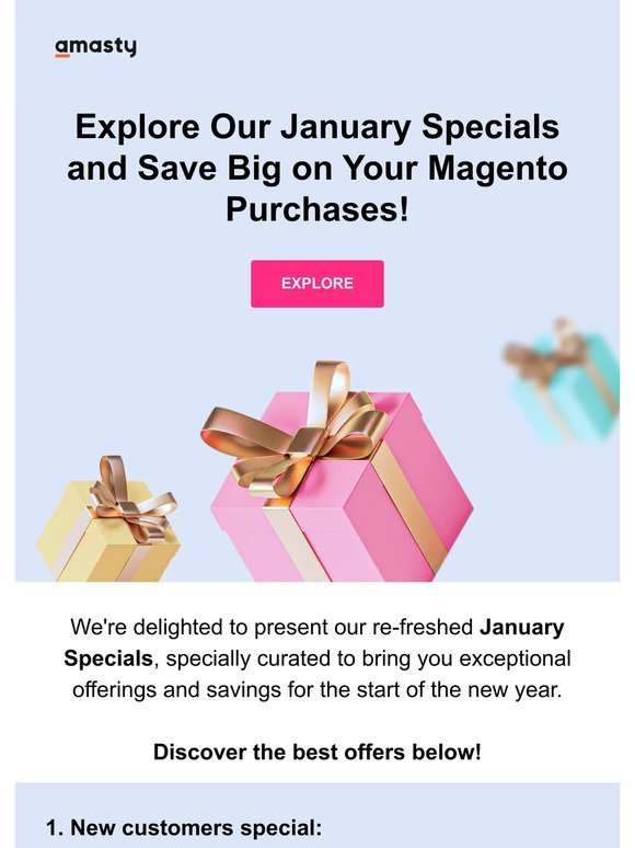 ✨ New Year, New Savings: Enjoy Up to 50% Off with Our January Specials!