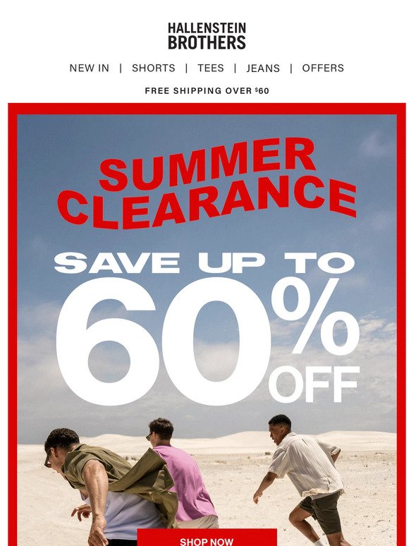 PSA: Up to 60% Off Summer Clearance❗❗