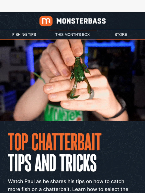 MonsterBass Top Chatterbait Tips and Tricks Milled(04)