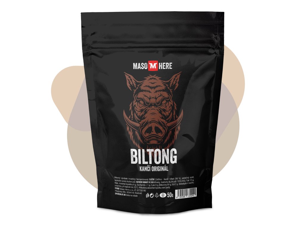 Kančí Originál Biltong 50g