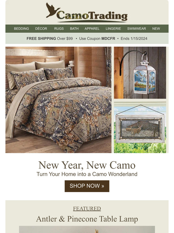 CAMO for Every Room of YOUR Home