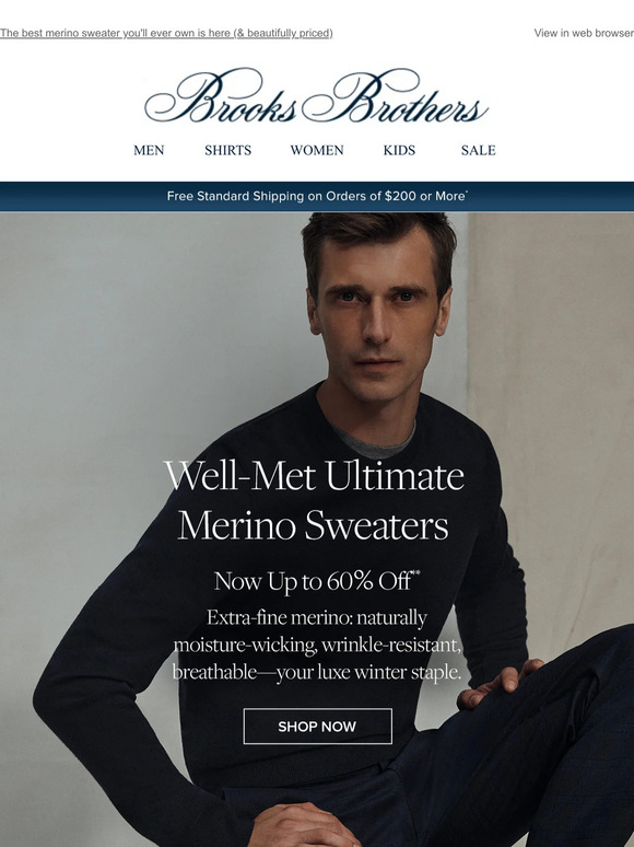 Brooks Brothers Email Newsletters Shop Sales, Discounts, and Coupon Codes