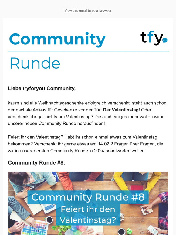 Community Runde #8