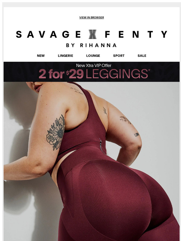 Savage x Fenty: Sport Styles U Love, Restocked 🔥