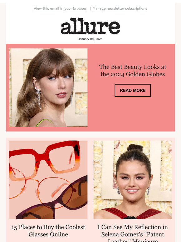 Allure Beauty Box: Selena Gomez's "Patent Leather" Manicure Is Perfect ...