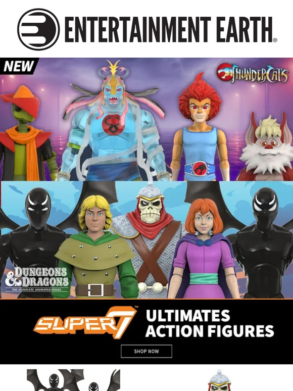Entertainmentearth new thundercats and d d figs check em out