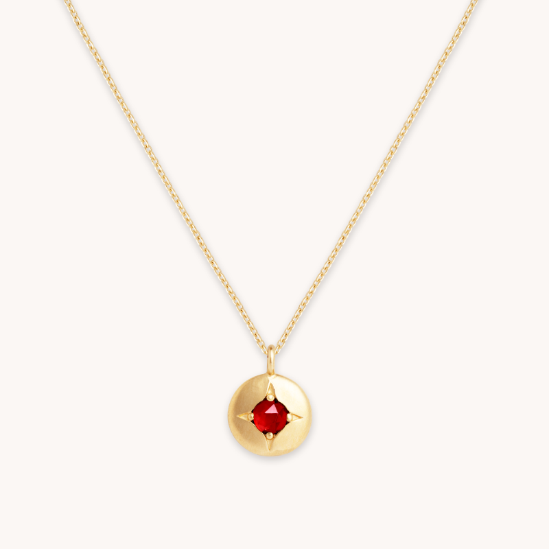 January Birthstone Necklace