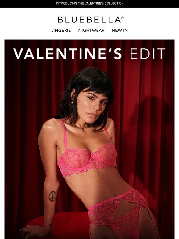 Lingerie to love with all your heart ❤️