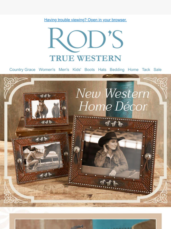 Rod's Western Palace Your Home Needs These New Western Accents Milled