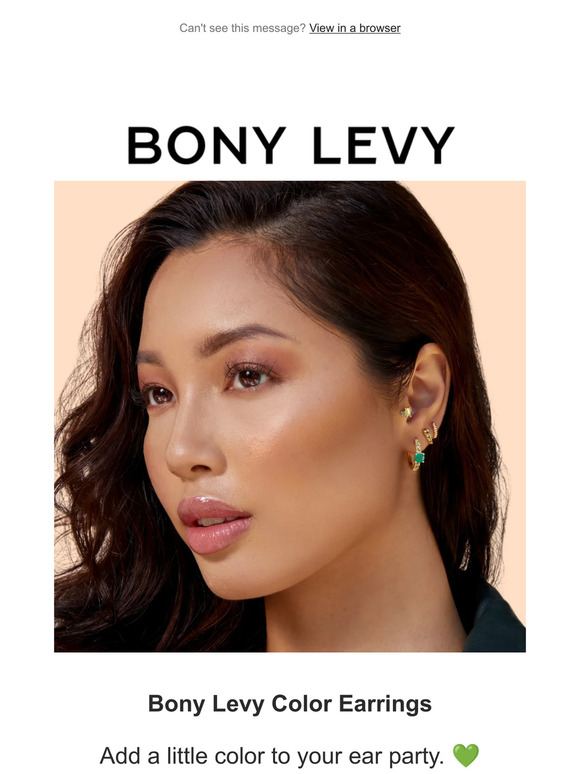 The perfect pop of style for your ear! 💎🌈