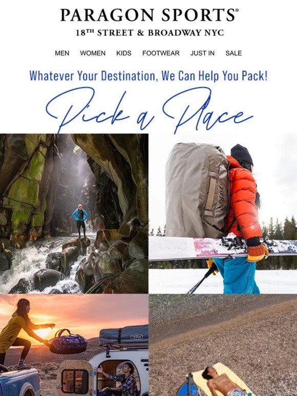 Get Packing! Ski Trips, Beach Vacays, or Epic Vistas, We've Got You Covered