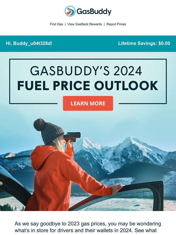 Gas Buddy ⛽ Here’s your 2024 Fuel Price Outlook Milled