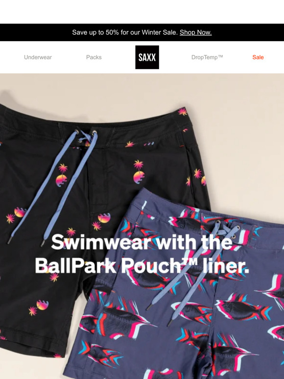 SAXX Underwear Email Newsletters: Shop Sales, Discounts, and Coupon Codes