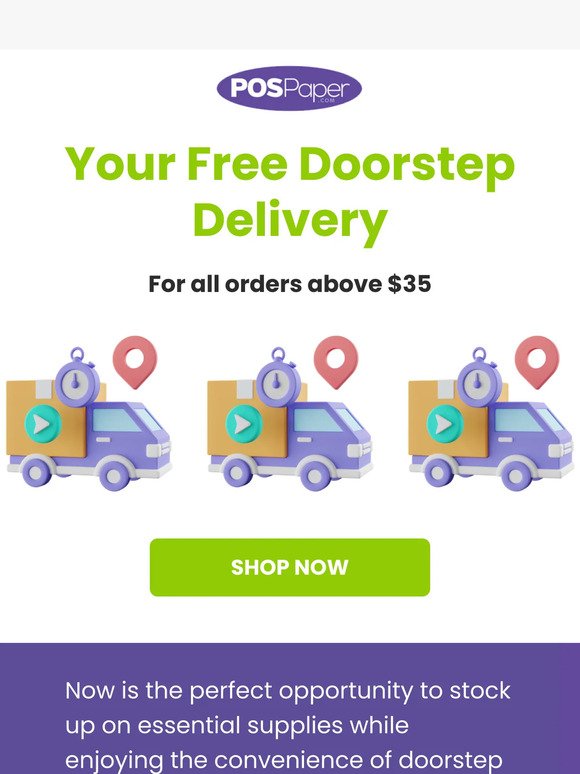 Did you get your FREE SHIPPING?