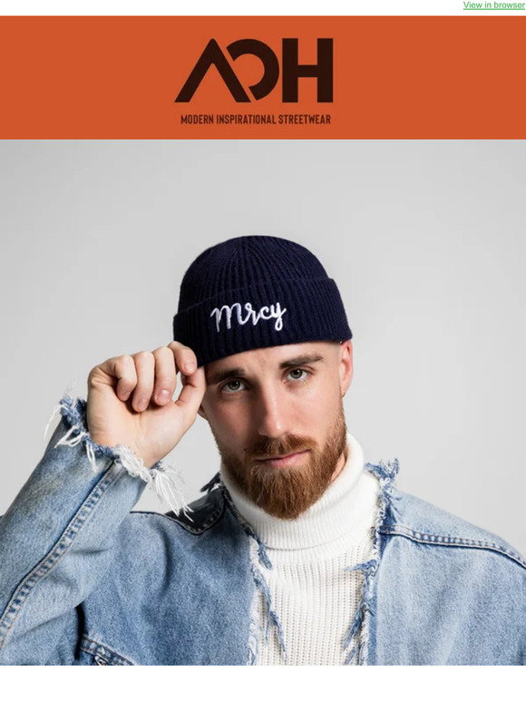 Art of Homage: Our Cursive Chunky Knit Beanies Just Landed! | Milled