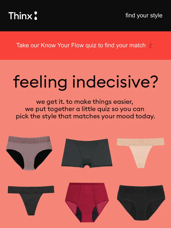 30% Off THINX BTWN Period Panties for Girls on  (Washable & Reusable)