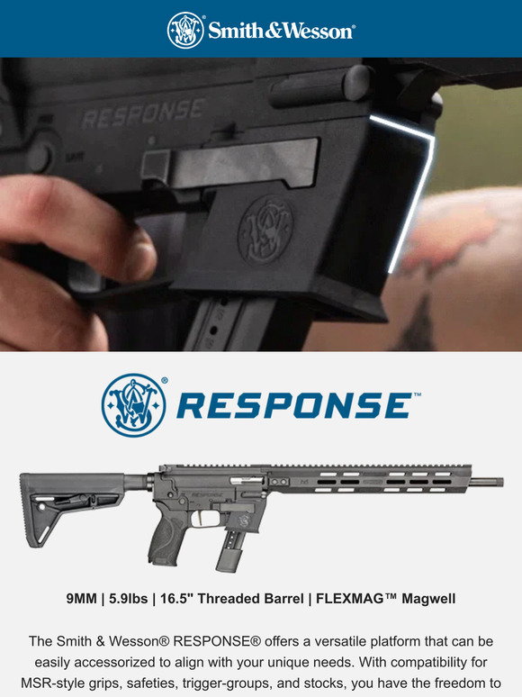 Sw Response Smith & Wesson: Versatility Awaits: S&W RESPONSE | Milled