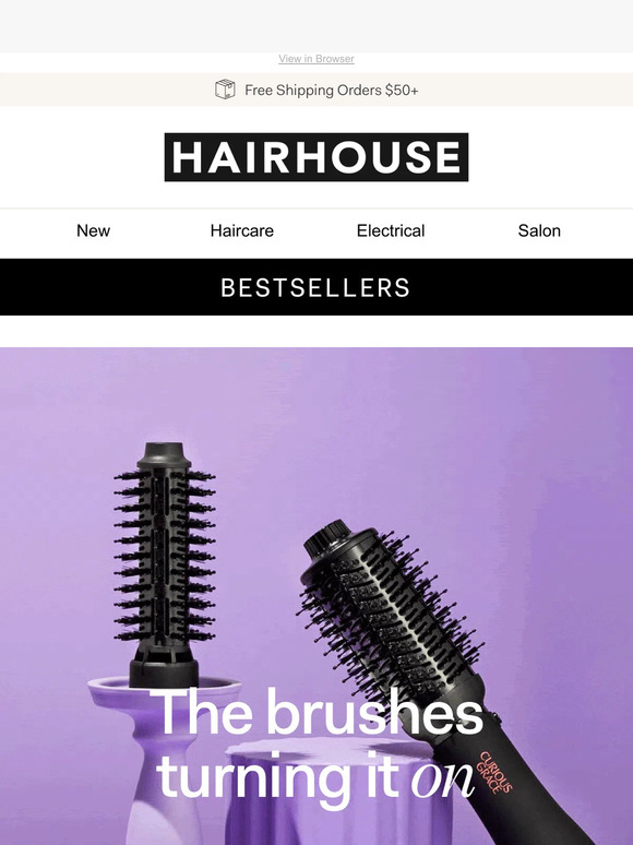 Hairhouse Warehouse 5star Hot Brushes you need to know Milled