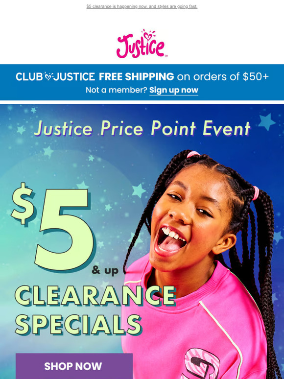 Justice 2024 is Your Year to SAVE More! Milled