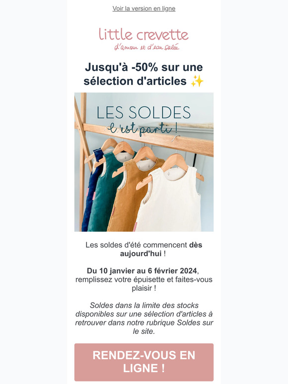 🔥 Profitez des SOLDES jusqu'à -50% et bien plus encore ! 🔥