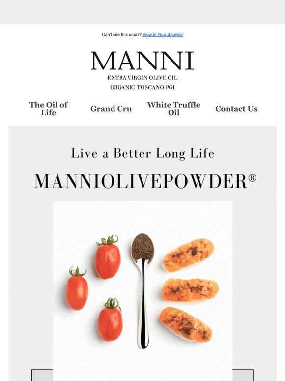 Live a Better Long Life with MANNI Oil