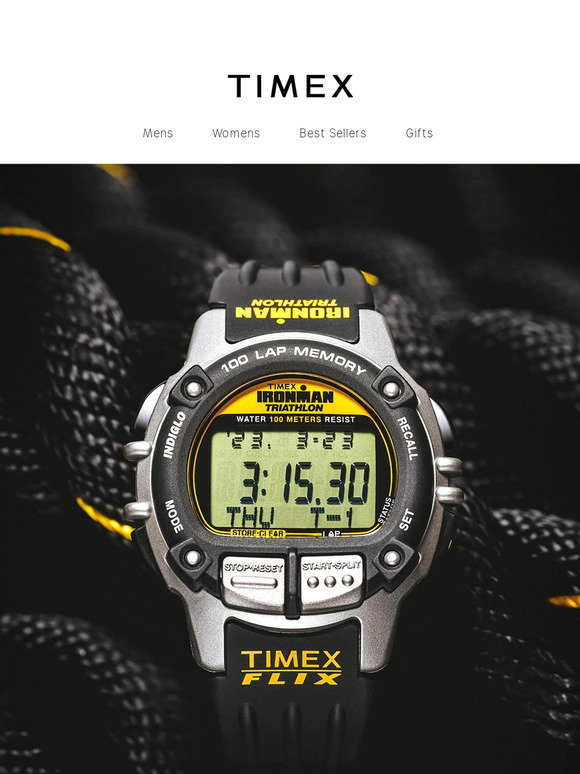 Timex Backing Timex: Back in Stock‼️ Huckberry x TIMEX IRONMAN® Flix Reissue | Milled