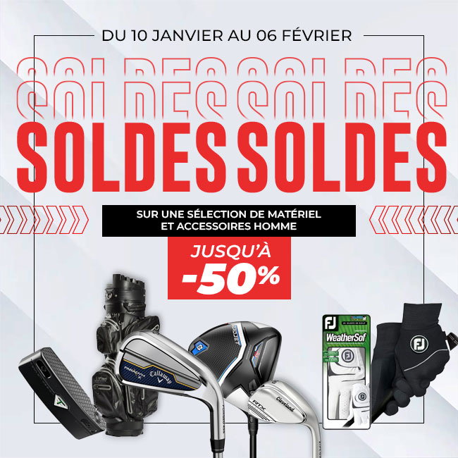 Soldes matériel homme