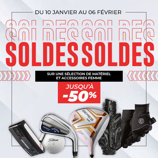 Soldes matériel femme
