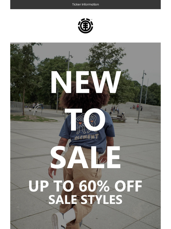 New Sale Goods Just Dropped