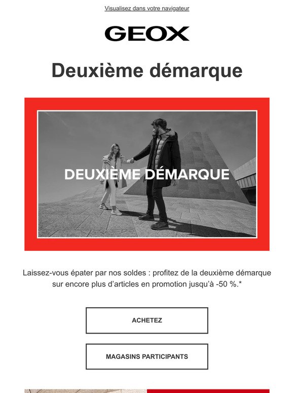 Soldes Geox® Homme jusqu'à 50 % + 10%