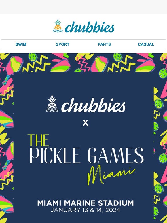 We're sponsoring The Pickle Games Miami