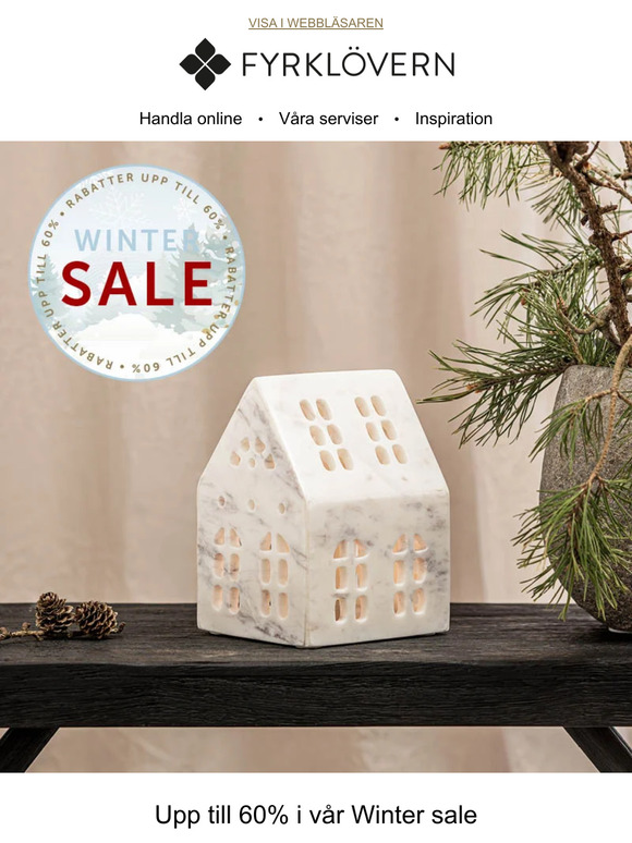 Winter Sale – bästsäljare upp till 60%