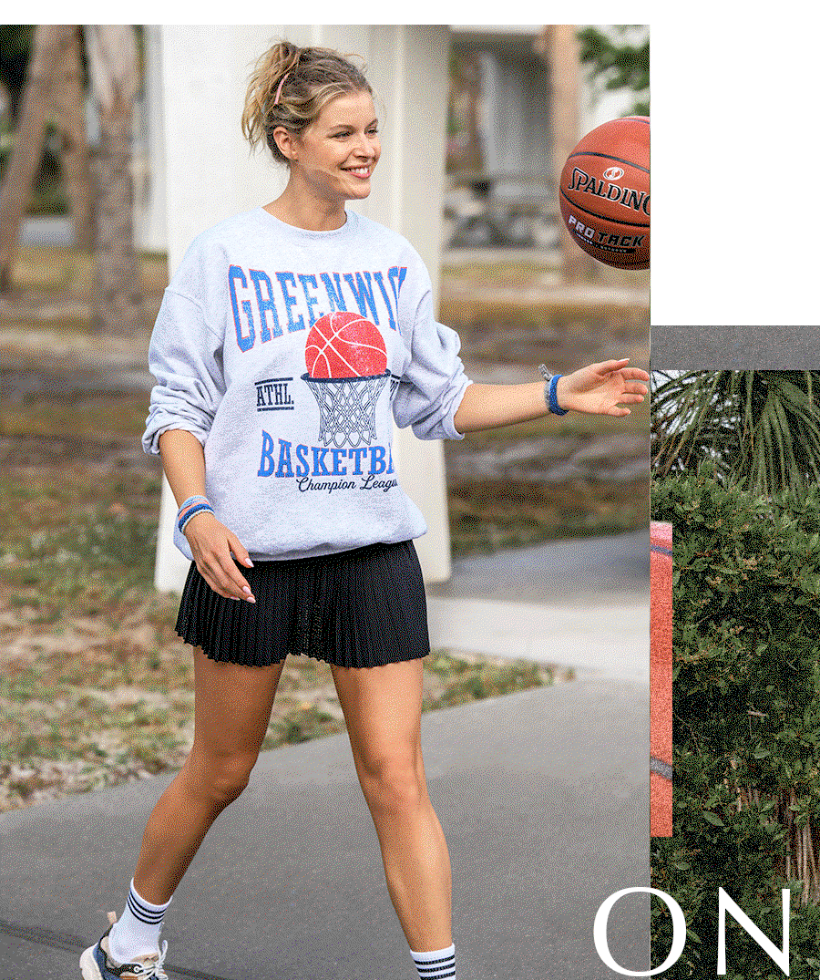 The Greenwich Basketball Graphic Sweatshirt