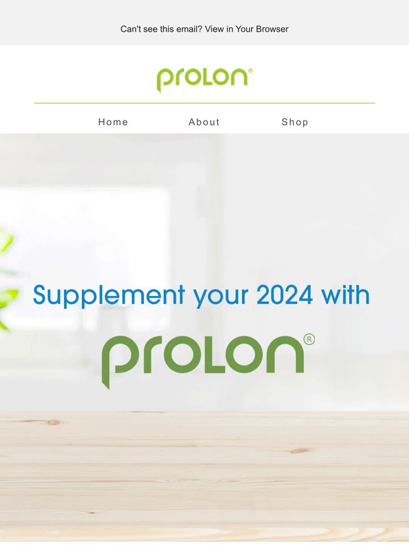 Prolon UK Are You ready to Supplement Your Health for 2024? 💚⁠ Milled