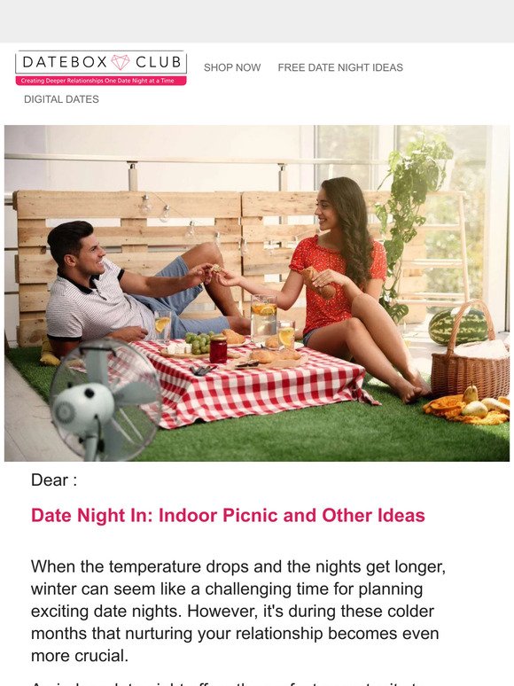 👨‍❤️‍👨 Indoor Date Night Ideas