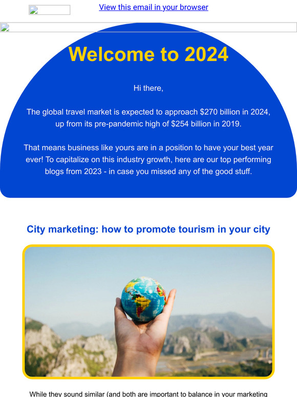 Hi there, seize the $270B tourism boom in 2024 and maximize your growth this year! 🤑