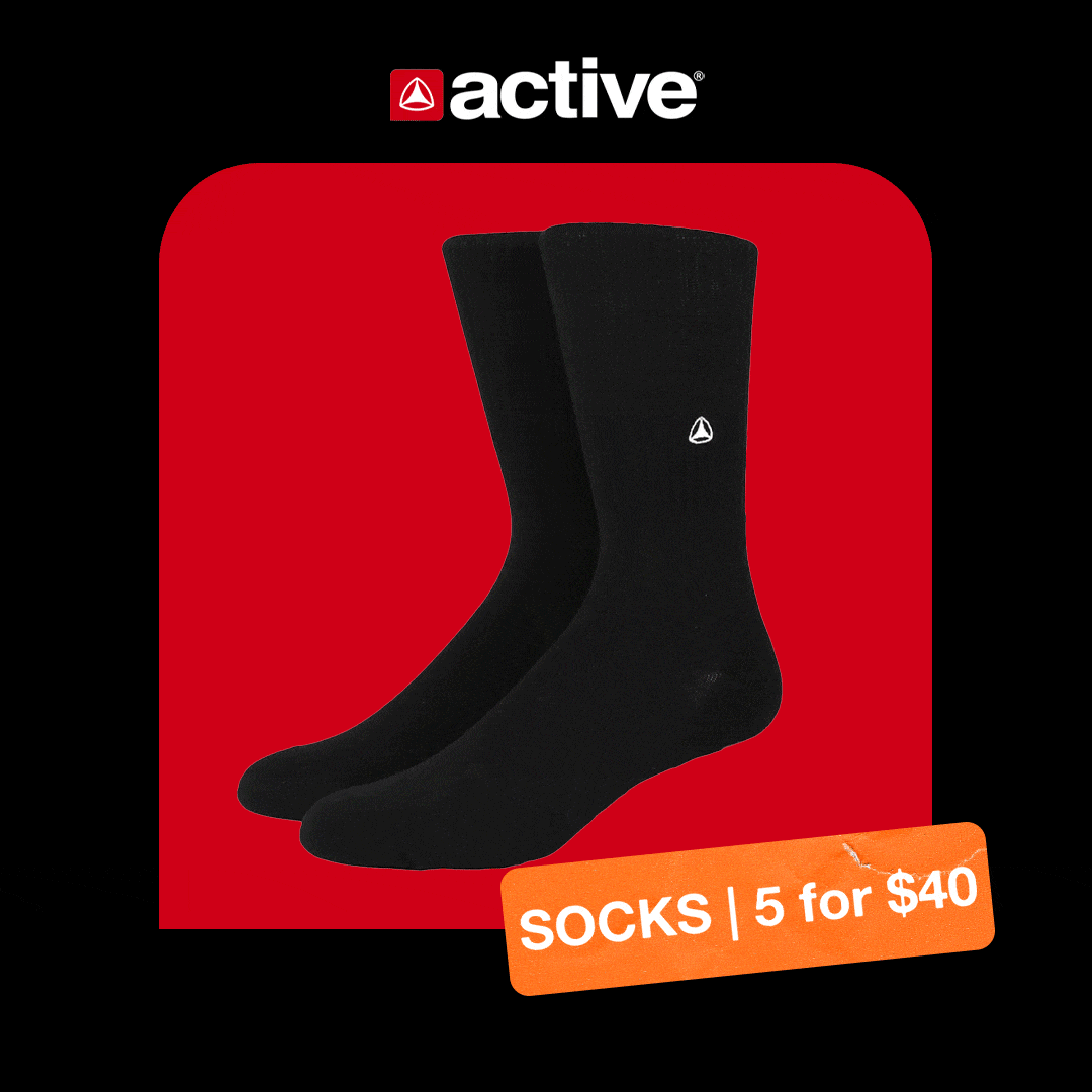 NEW ARRIVALS - Socks 5 for $40
