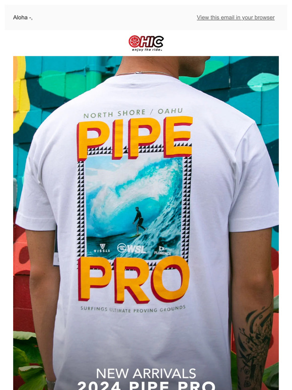 Hawaiian Island Creations The WSL Pipe Pro 2024 Gear Is Here! Milled