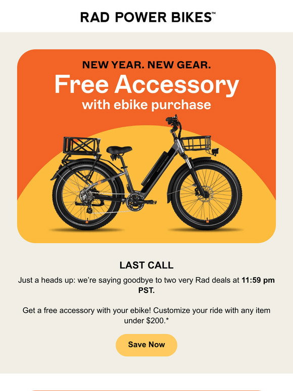Rad Friend Rad Power Bikes: Friend, final hours ⌛ $150 off & free gear | Milled