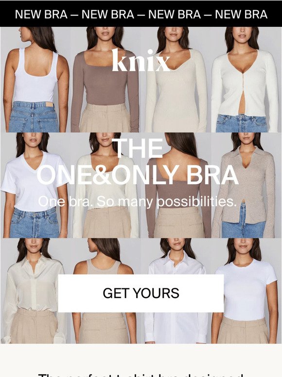 knix #knixambassador The One & Only Scoop Bra is worth the hype! She