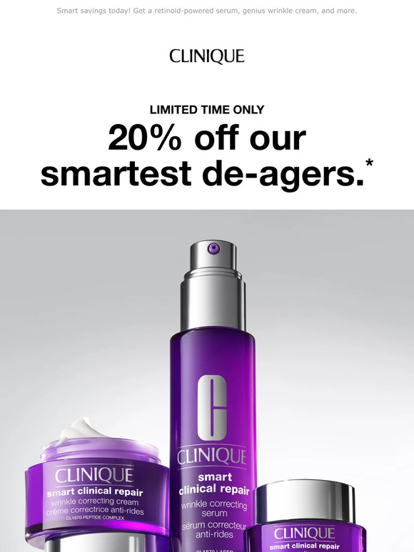 Clinique Email Newsletters Shop Sales, Discounts, and Coupon Codes