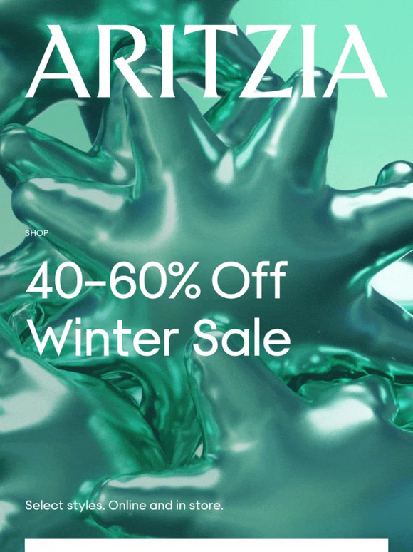 Aritzia Email Newsletters Shop Sales, Discounts, and Coupon Codes