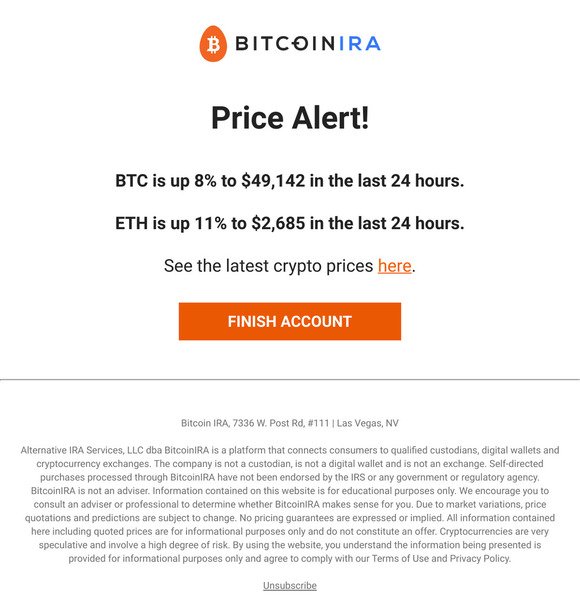 [Price alert] BTC is up 8% and ETH is up 11%