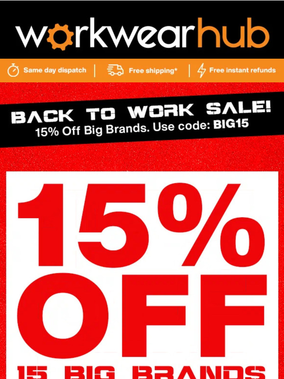 Don't Miss Out - 15% OFF*